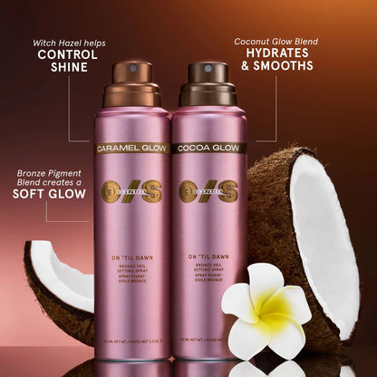 On 'Til Dawn Bronze Veil Waterproof Setting Spray