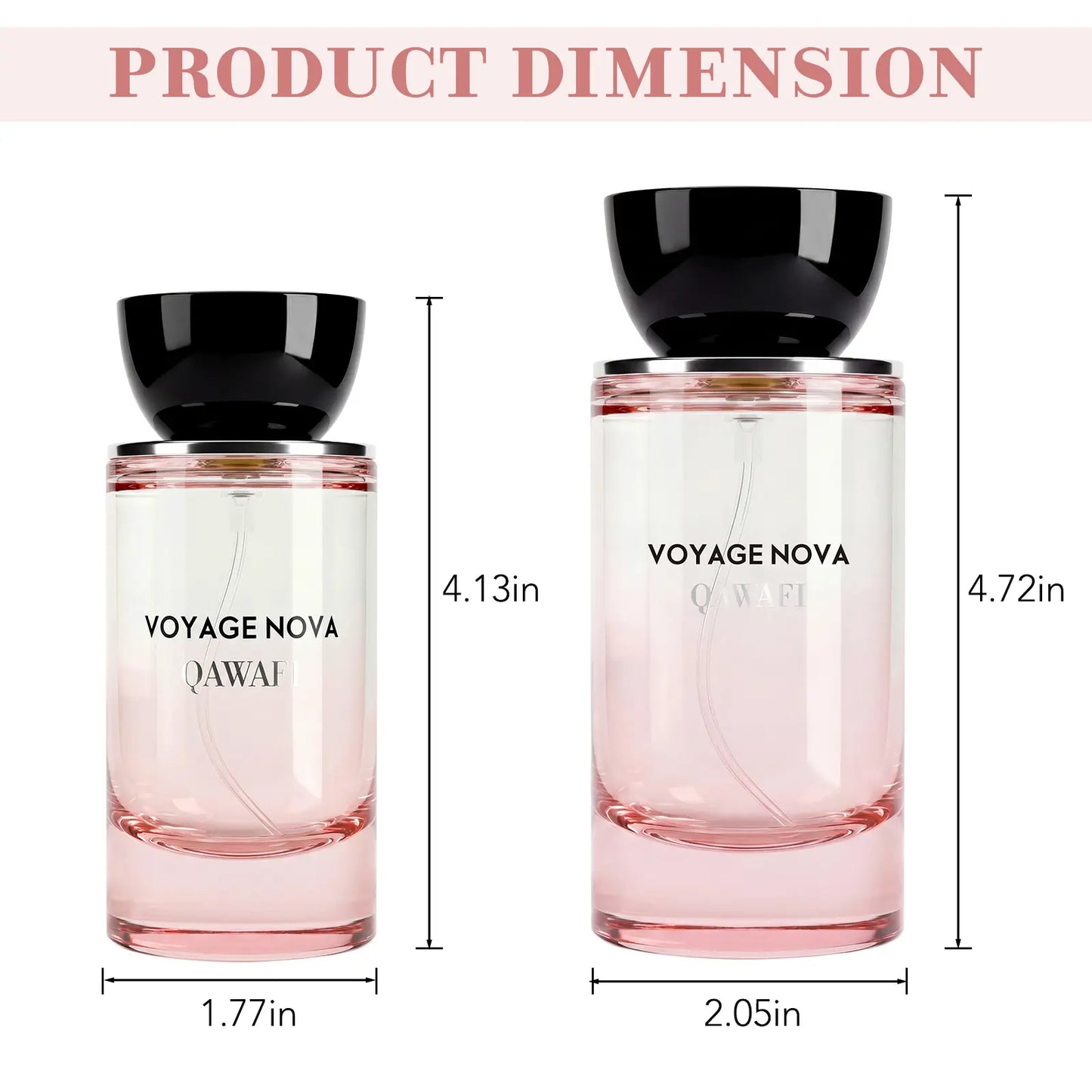 Voyage Nova | Rosey Fruity Floral | Extrait De Parfum 50ml | Long Lasting Luxury Fragrance | Daily women's perfume rose vibrant for women Summervibes Alluring summerwins,summer outifit