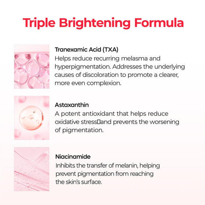 TX Astaxanthin Glow Wrapping Duo | Tranexamic Acid&Astaxanthin&Niacinamide for Complete Dark Spot Care